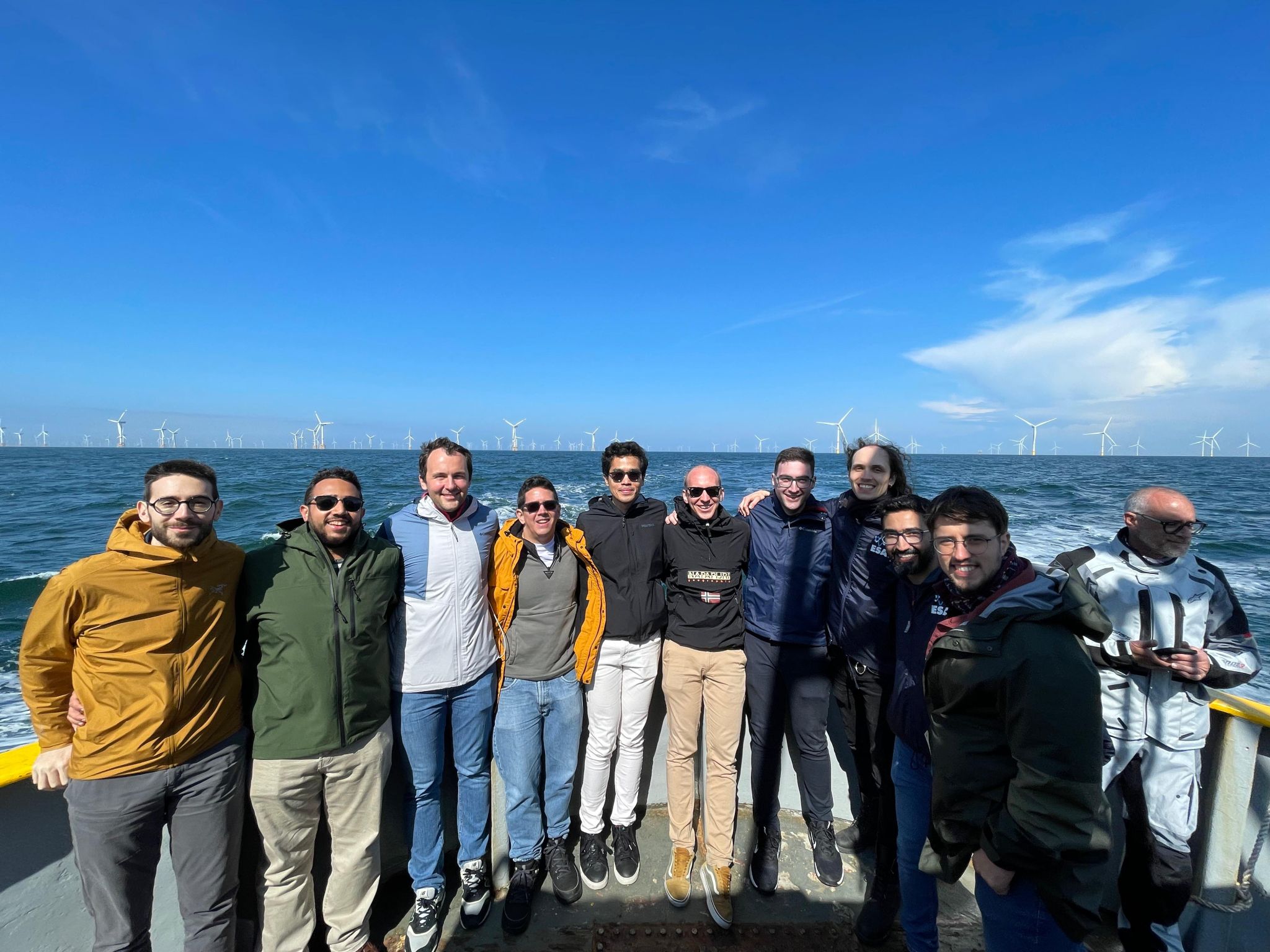 Field visit — Thorntonbank Offshore Wind Farm, Belgian North Sea